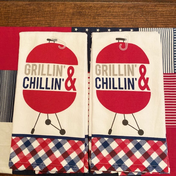 Grillin & Chillin Kitchen Linen & Decor Bundle - Picture 7 of 16
